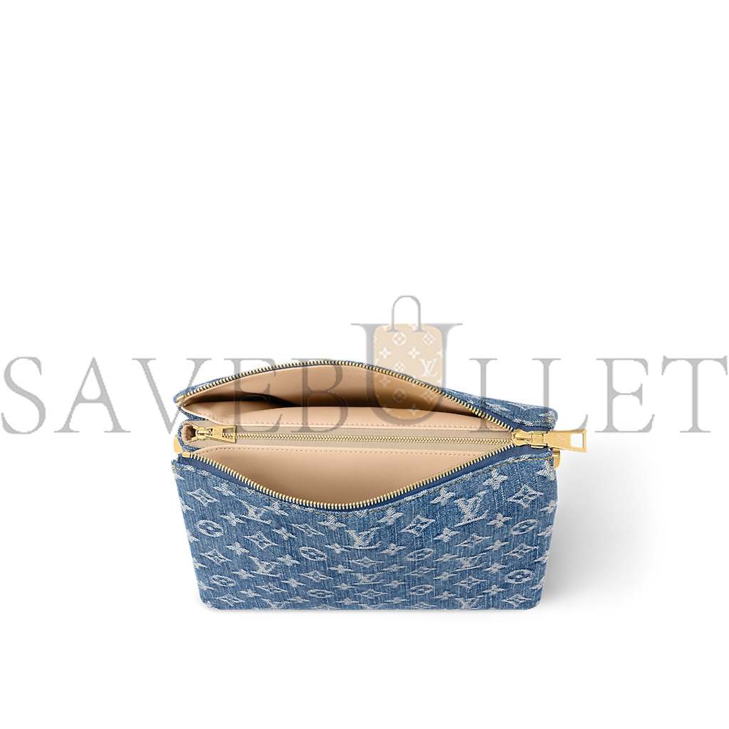 LOUIS VUITTON MASTER DENIM COUSSIN PM M24564 (26*20*12cm)